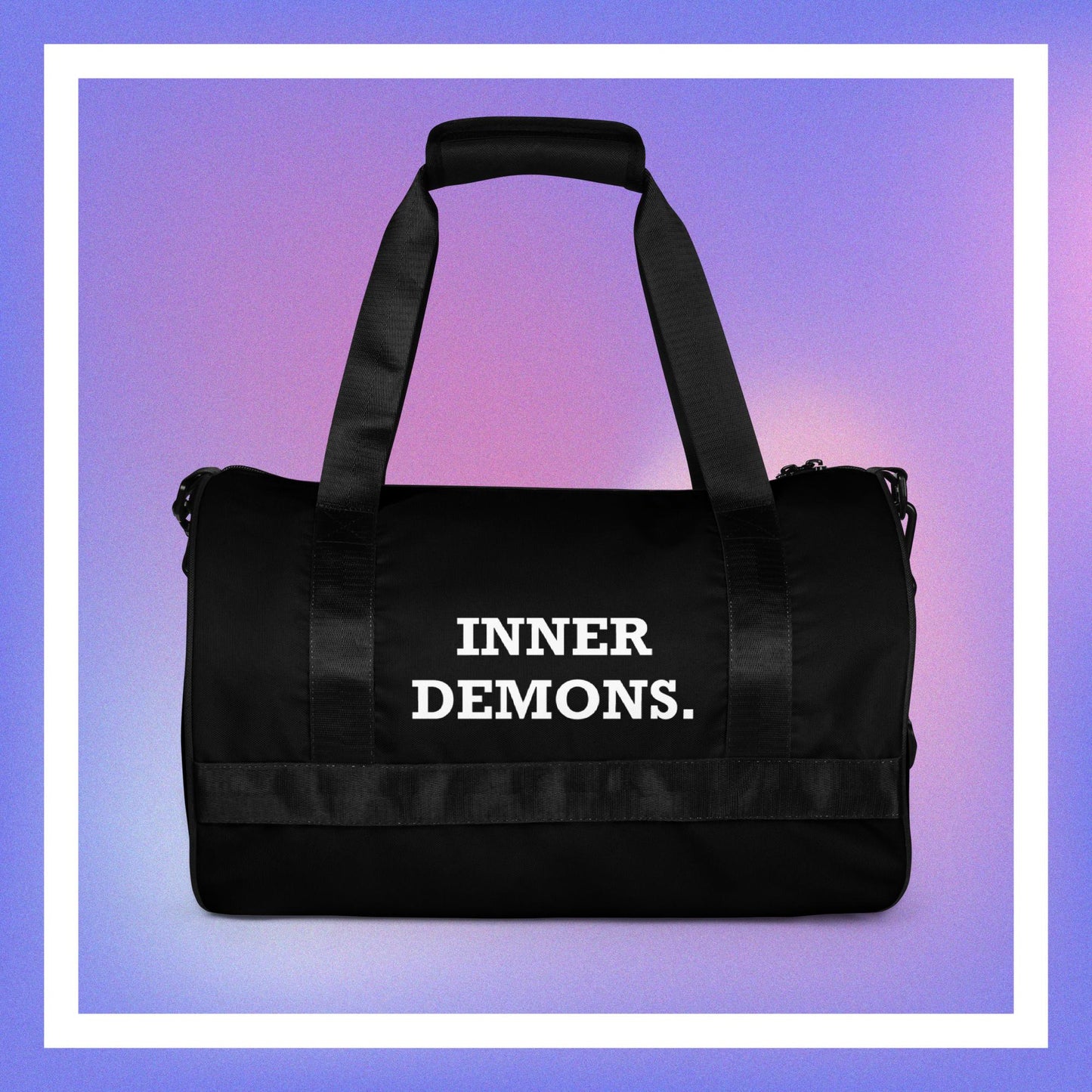 All-over print gym bag