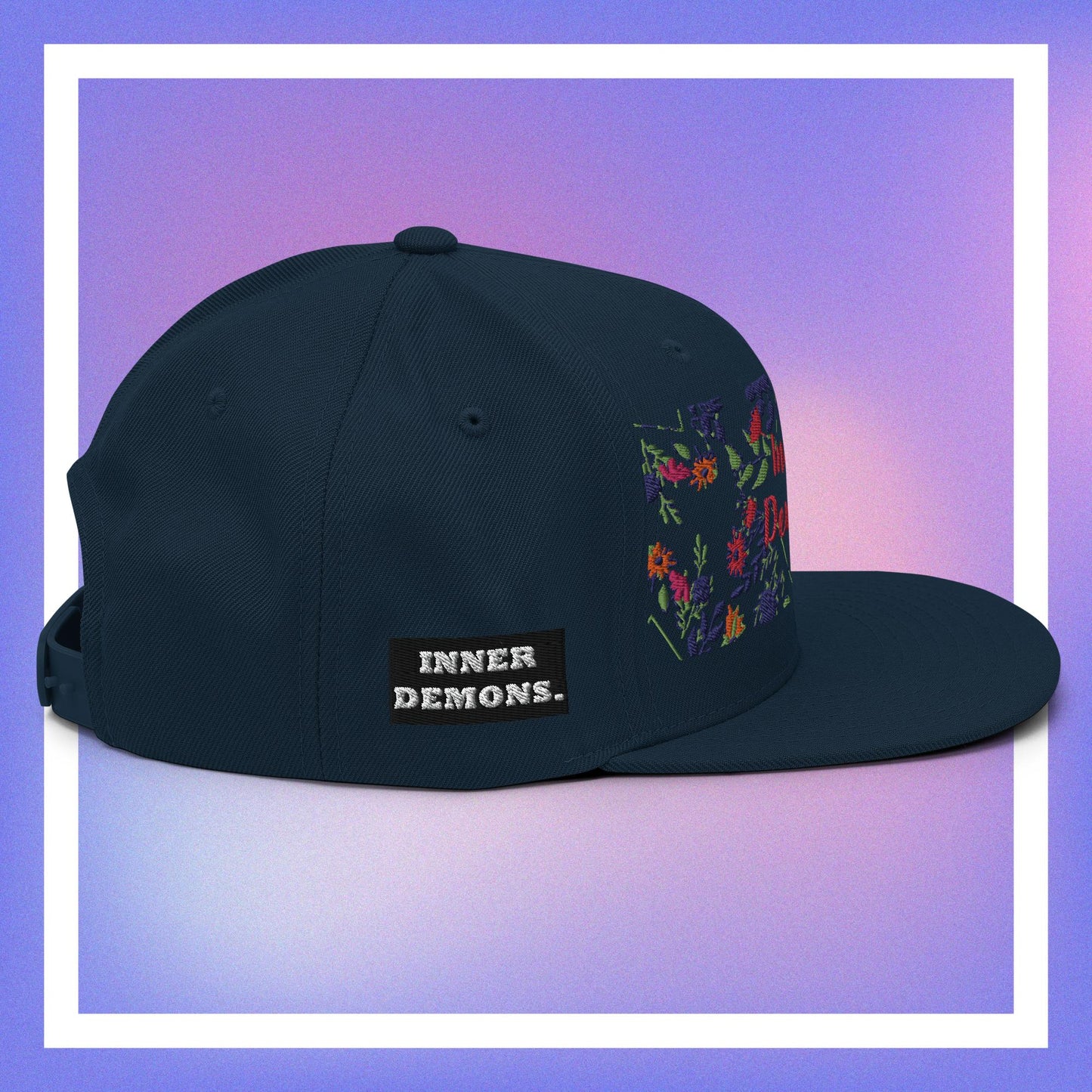 Floral Ecosystem Snapback Hat