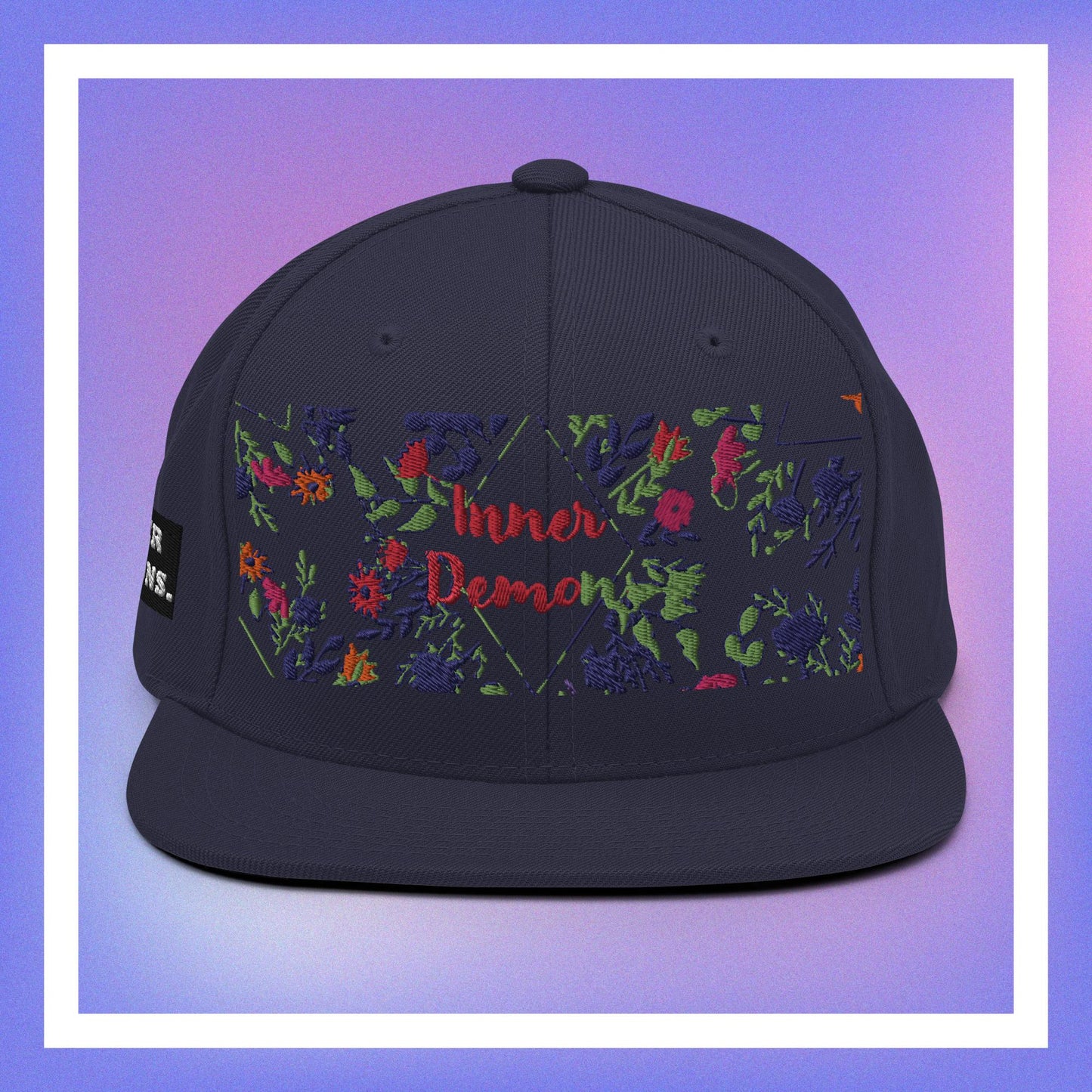 Floral Ecosystem Snapback Hat