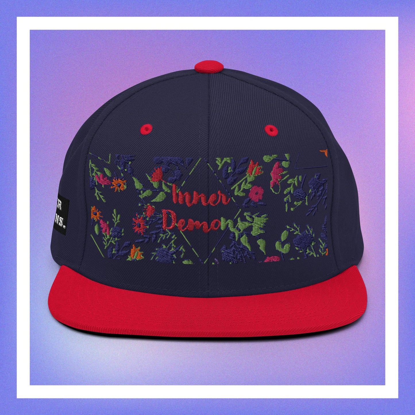 Floral Ecosystem Snapback Hat