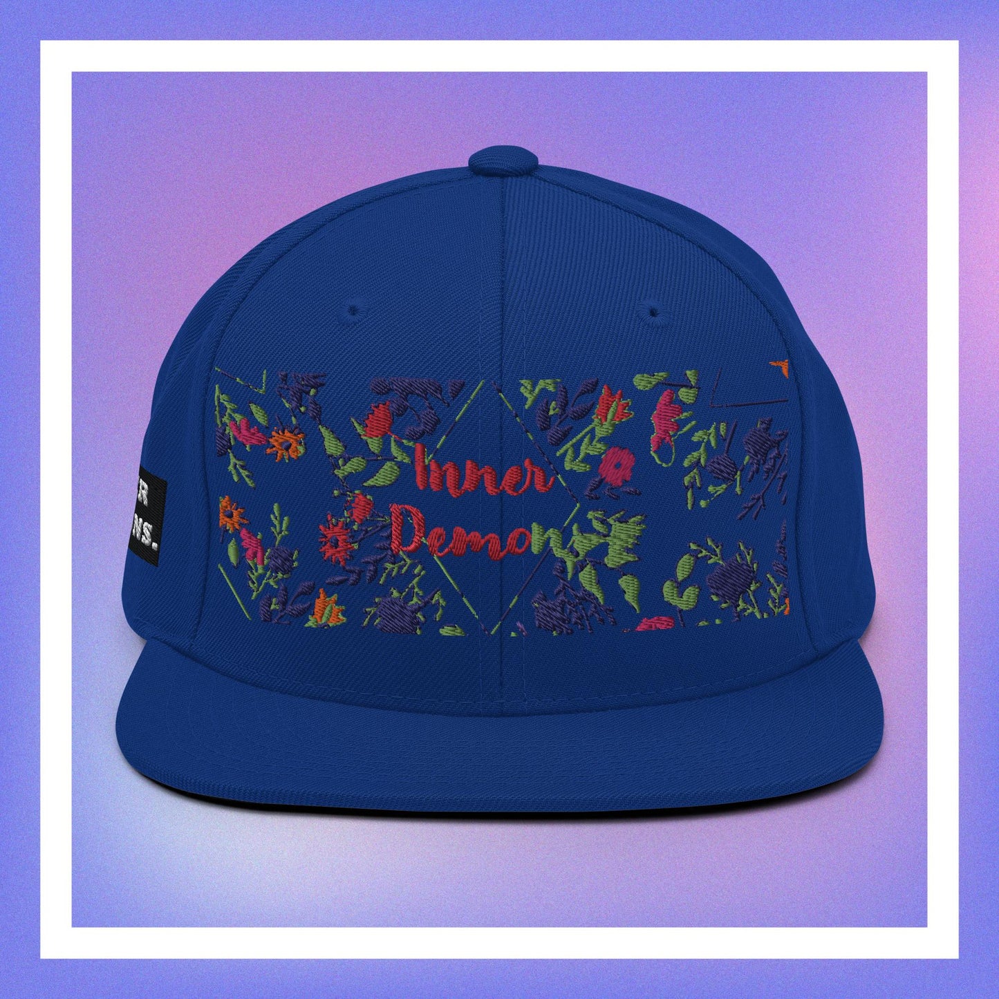 Floral Ecosystem Snapback Hat