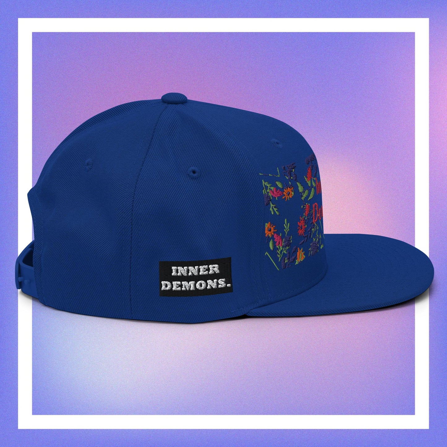 Floral Ecosystem Snapback Hat