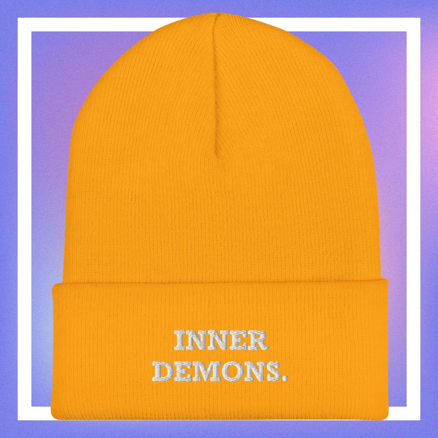 Beanie cuffed