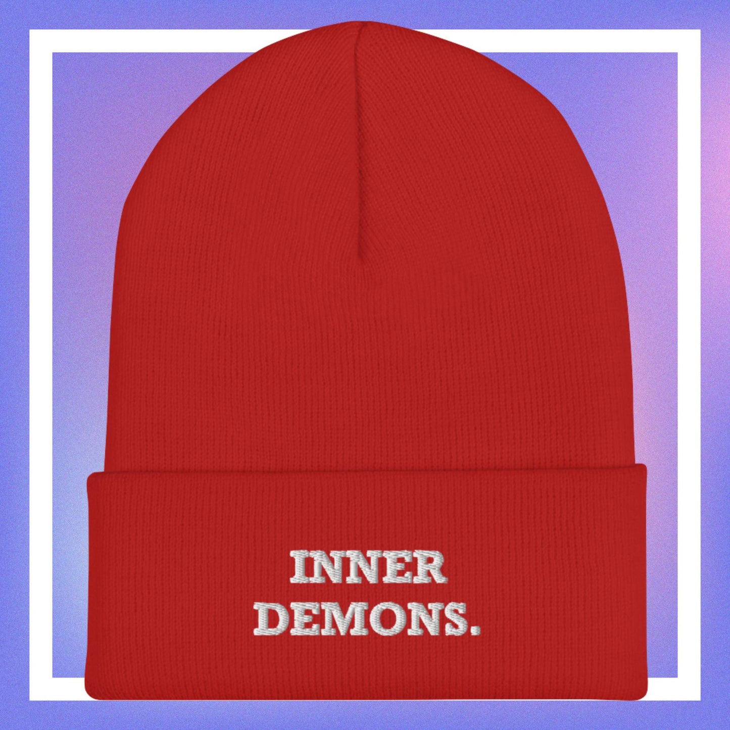 Beanie cuffed