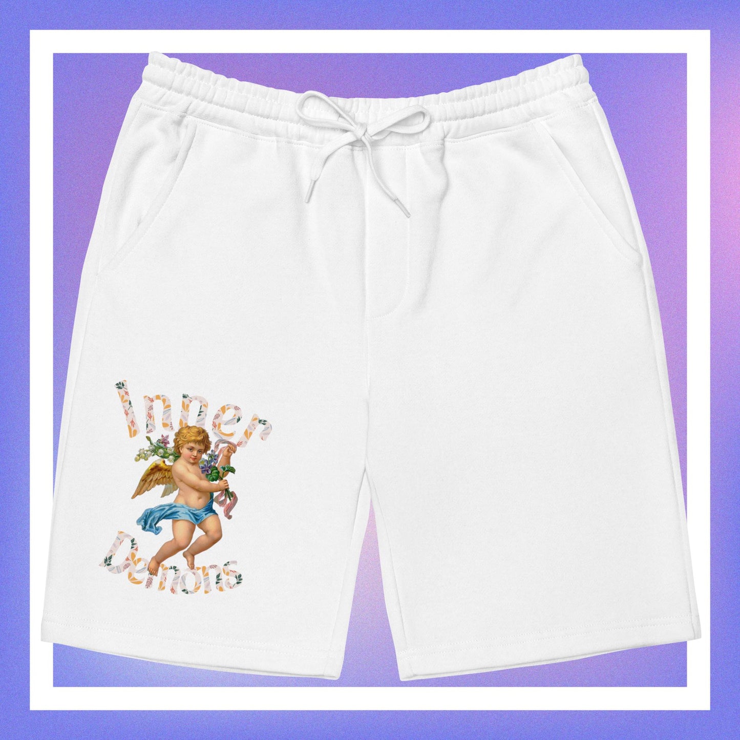Guardian Angel fleece shorts