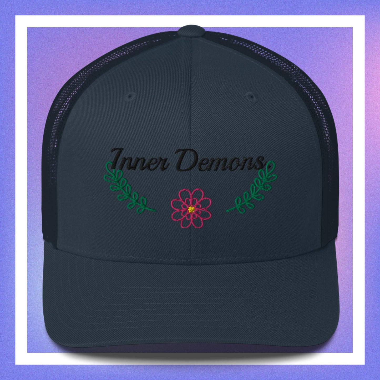 Green Leaf Trucker Cap