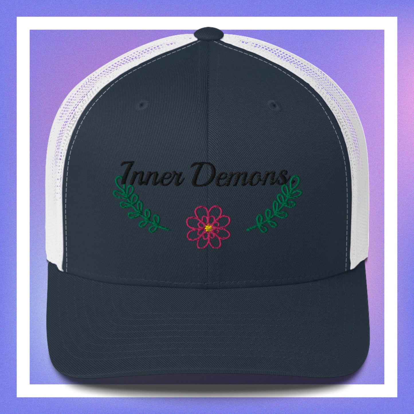 Green Leaf Trucker Cap