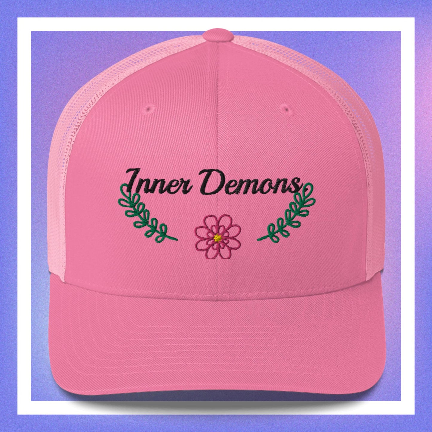 Green Leaf Trucker Cap