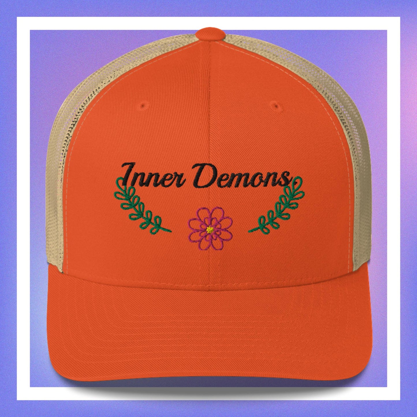 Green Leaf Trucker Cap