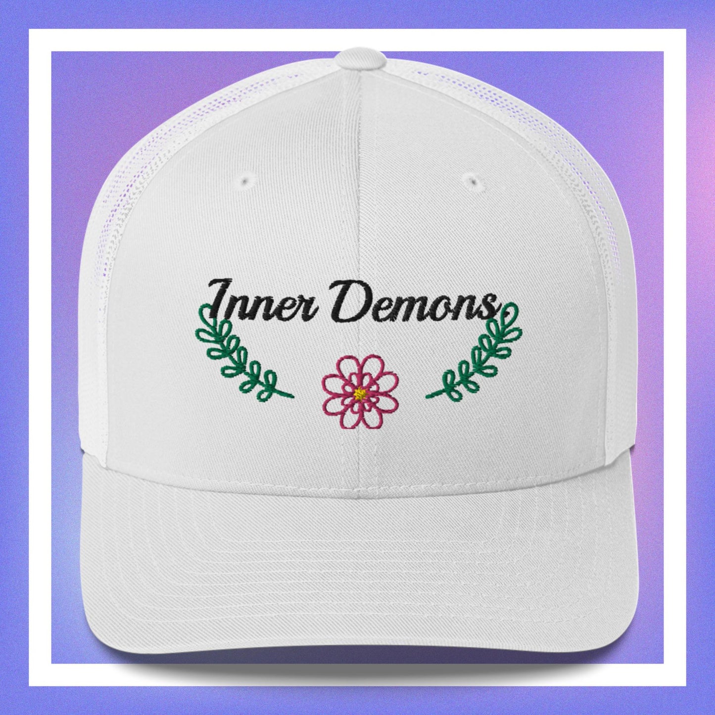 Green Leaf Trucker Cap