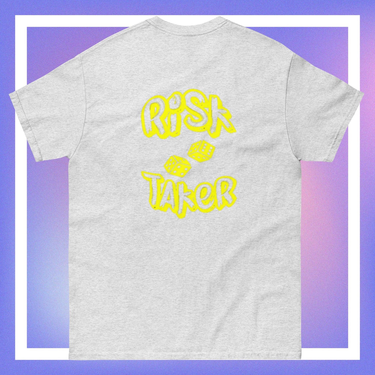 dice risk taker tee