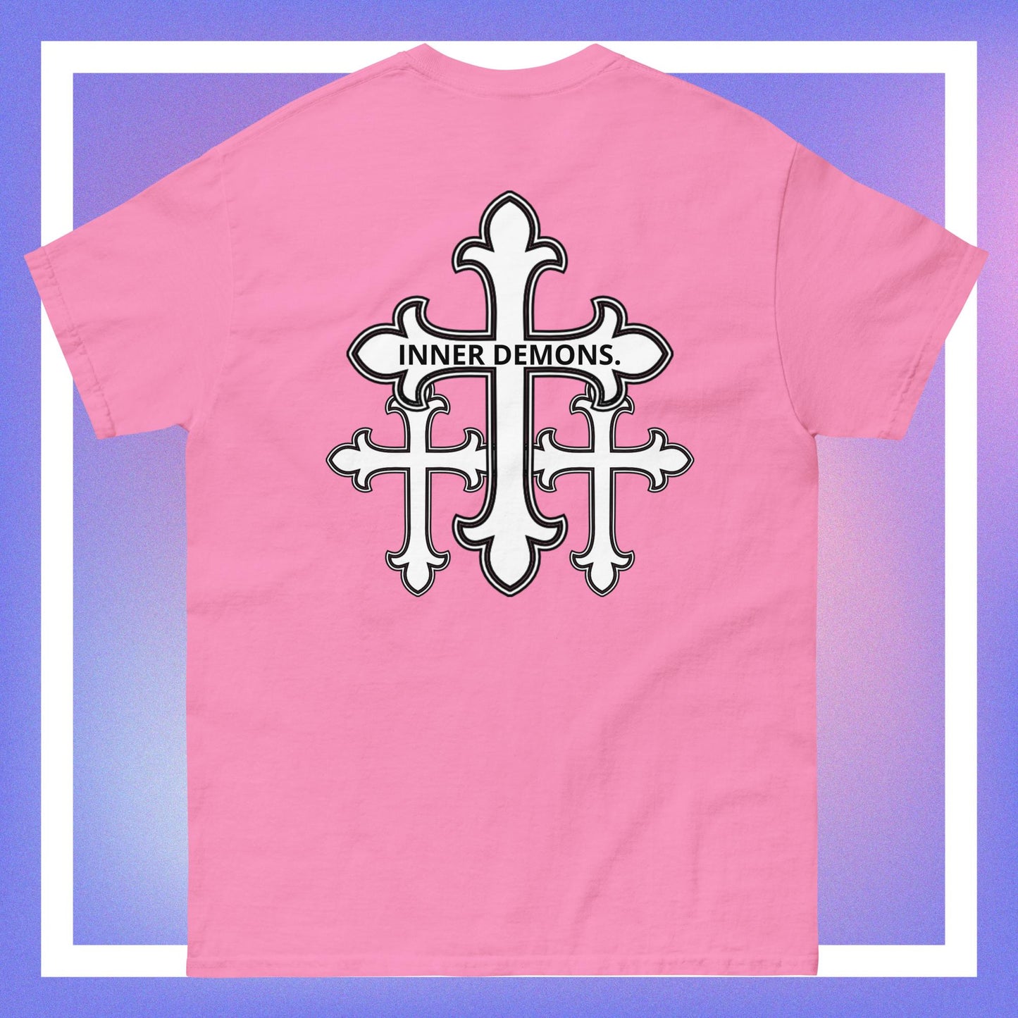 White Cross classic tee