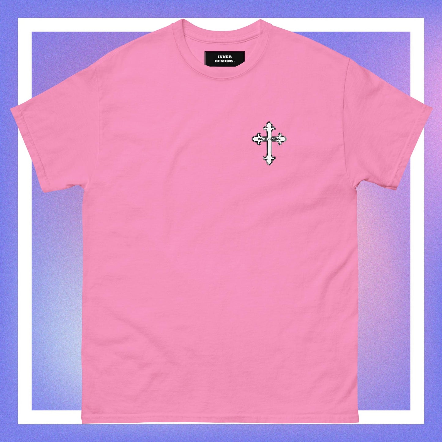 White Cross classic tee