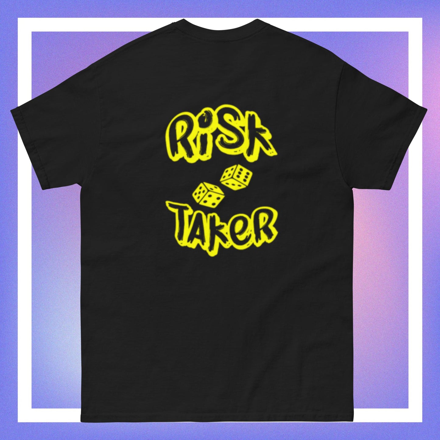 dice risk taker tee