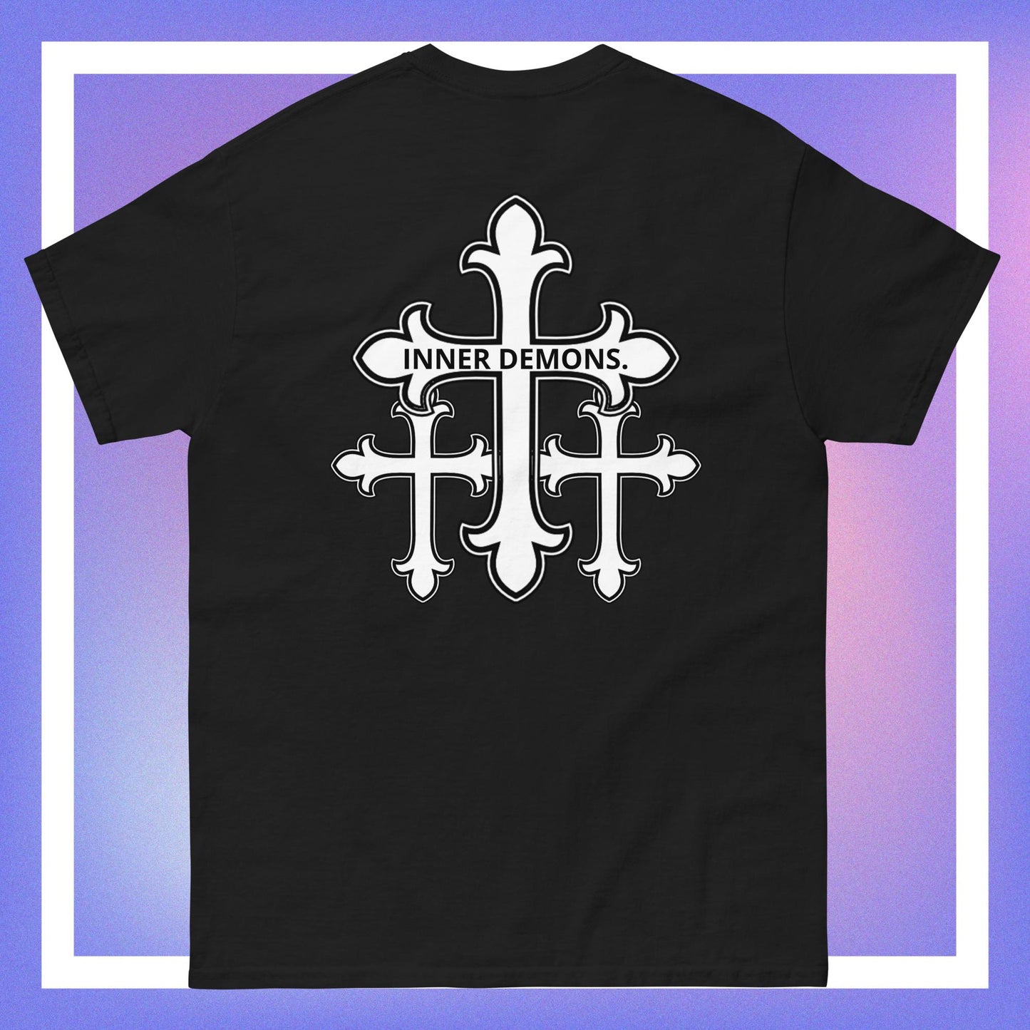White Cross classic tee