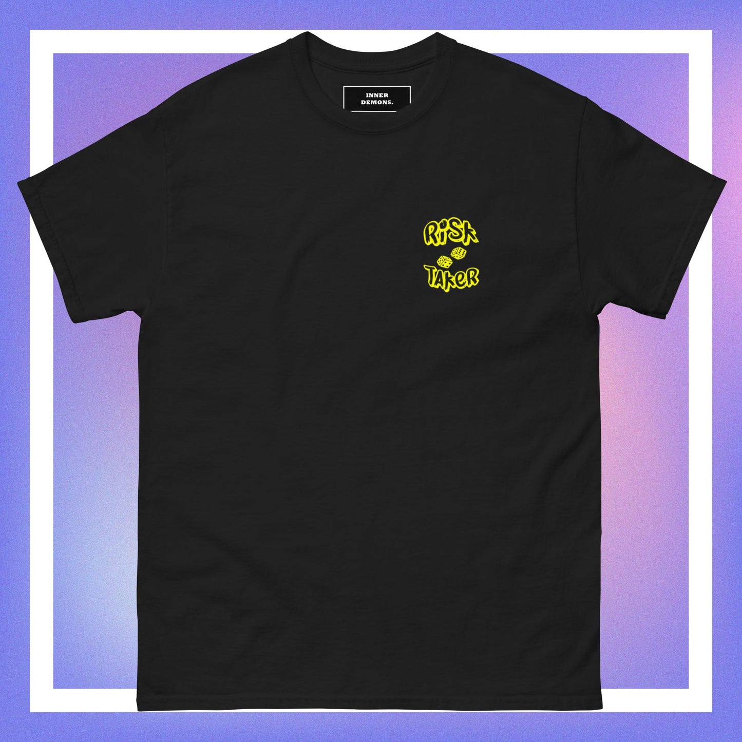 dice risk taker tee