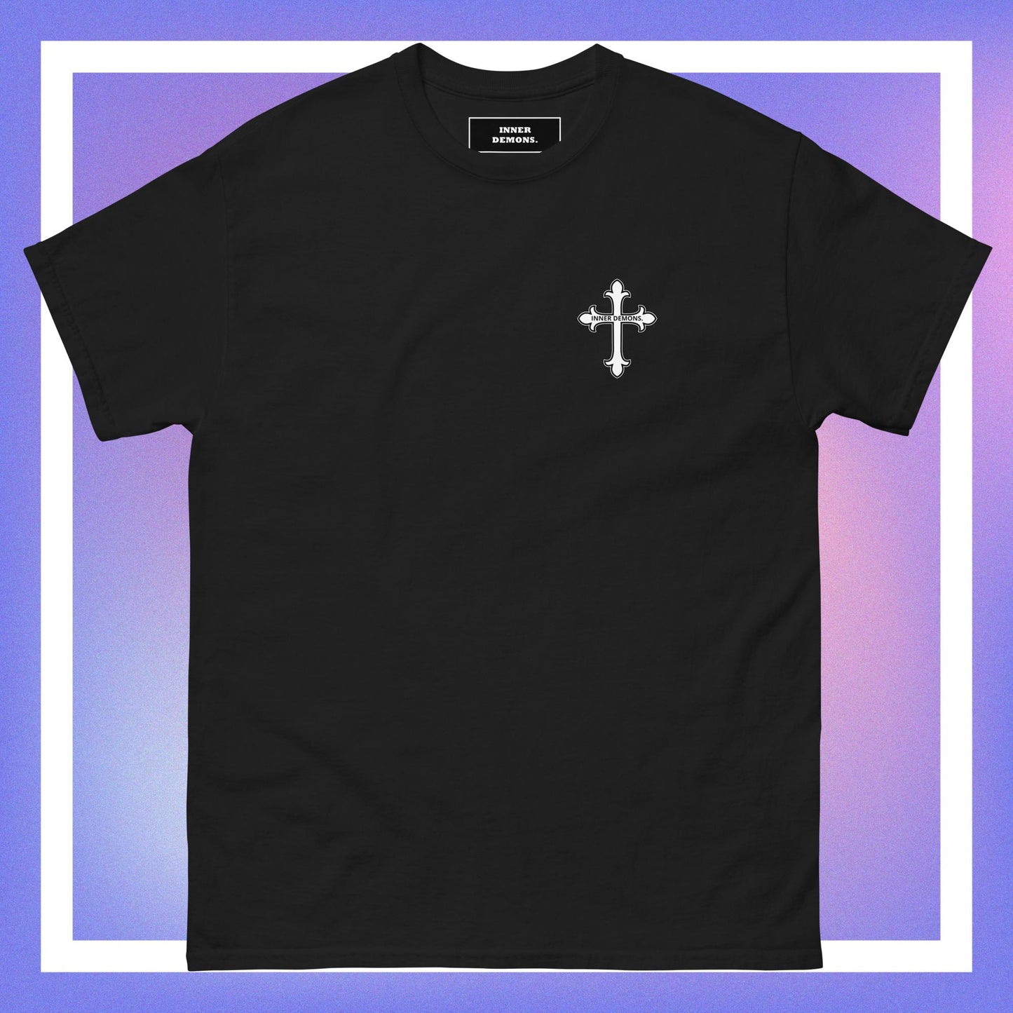 White Cross classic tee