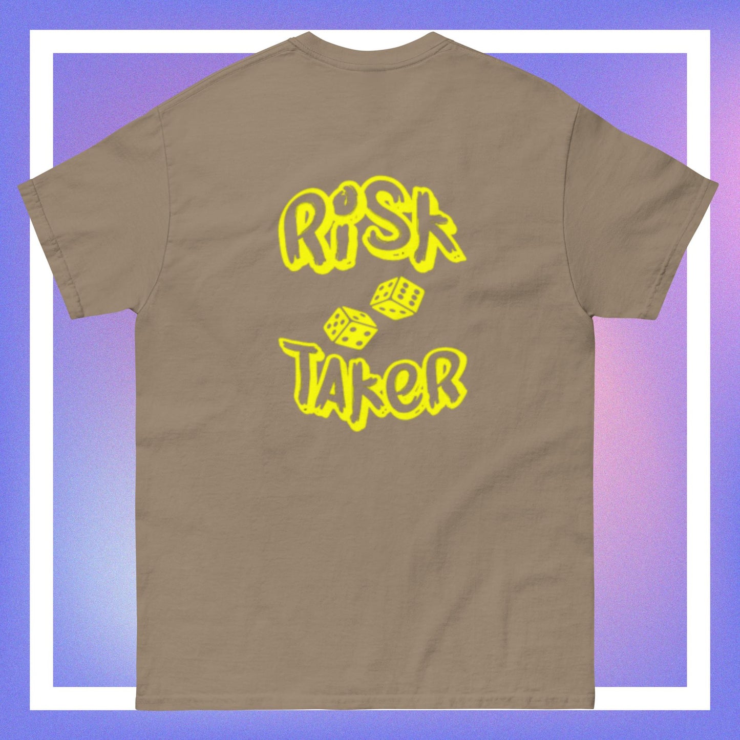 dice risk taker tee