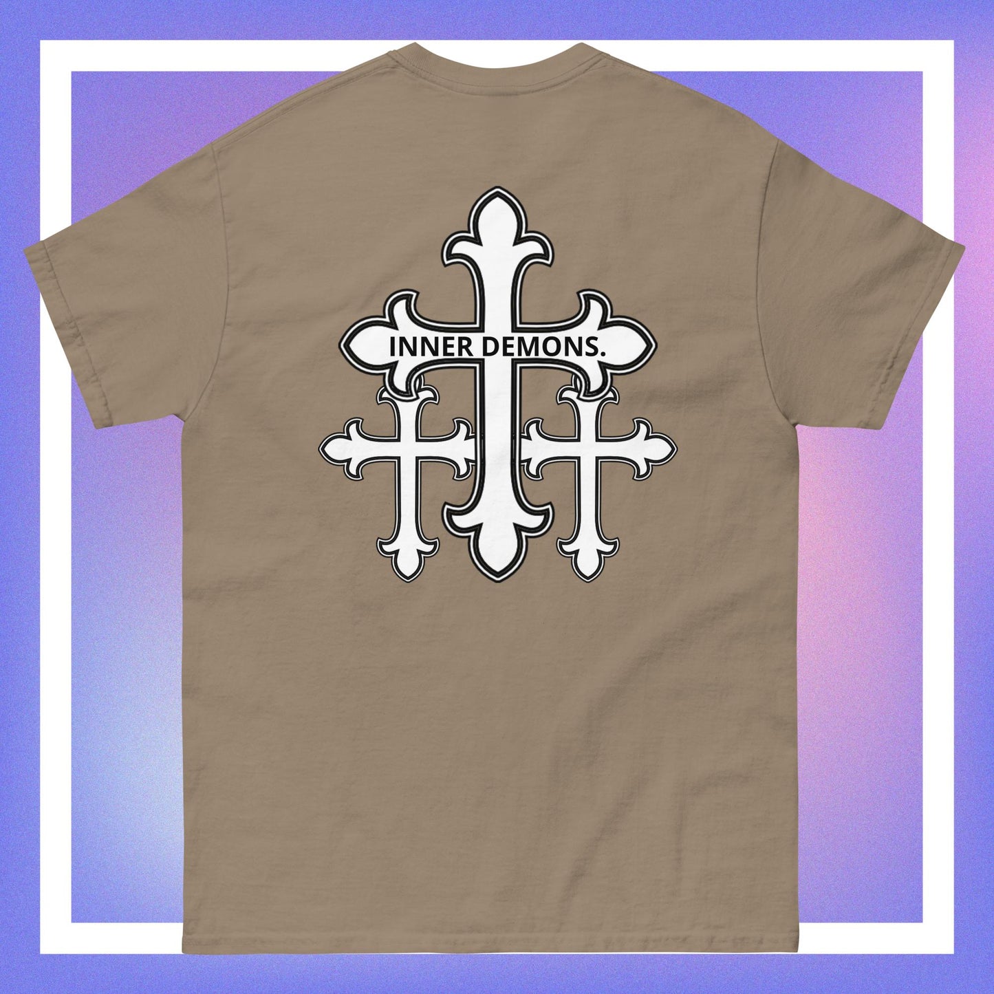 White Cross classic tee