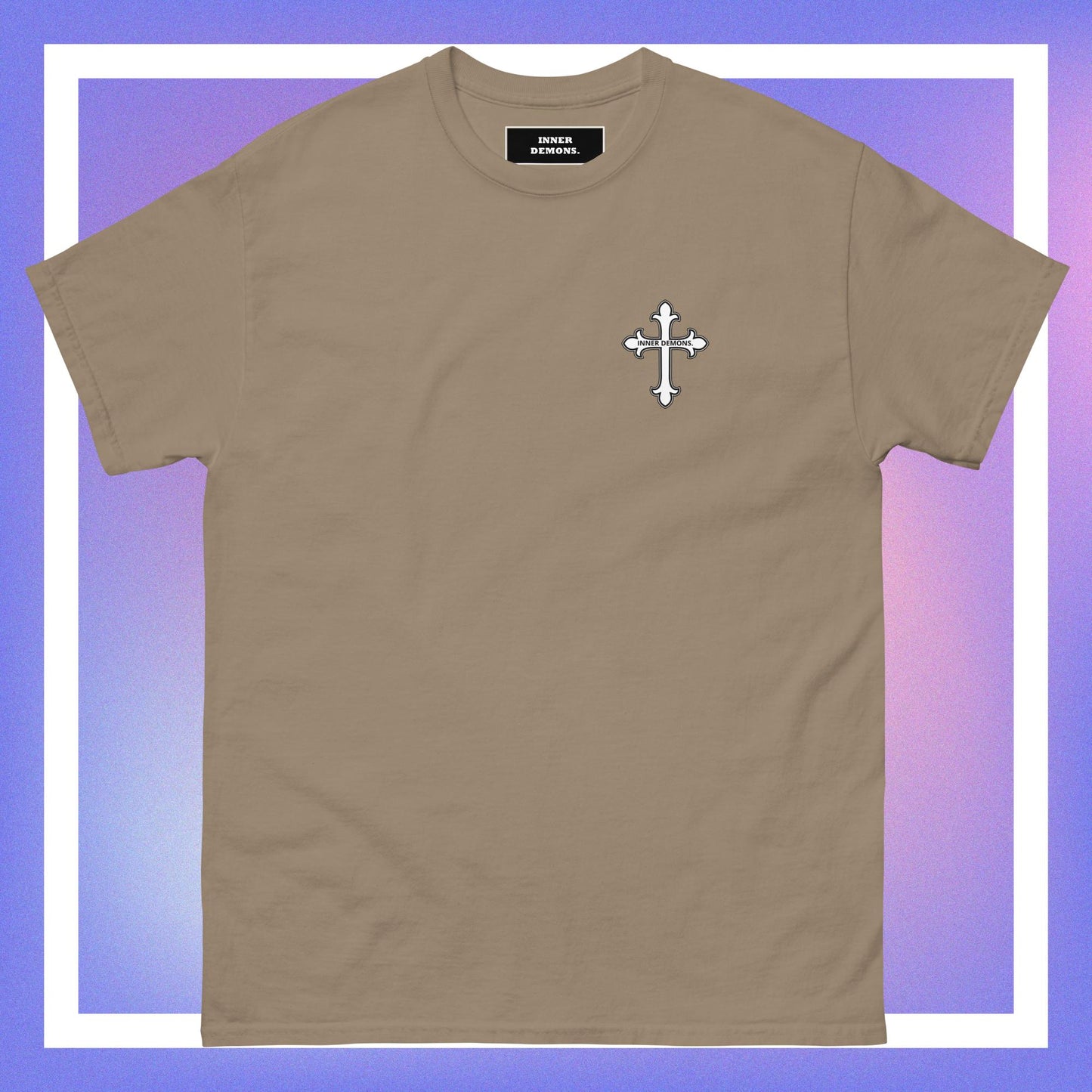 White Cross classic tee