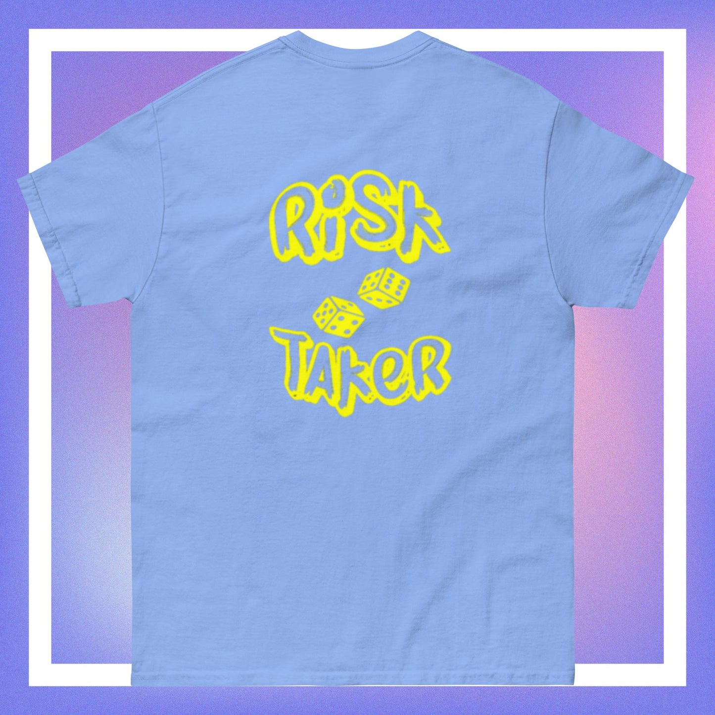 dice risk taker tee