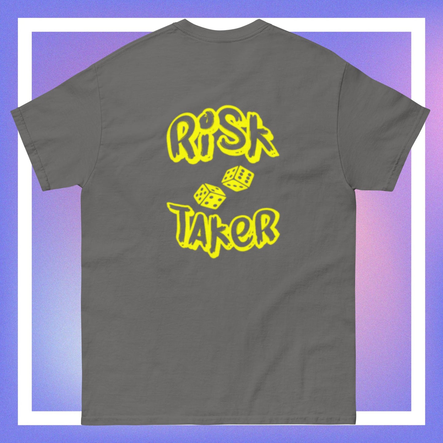 dice risk taker tee