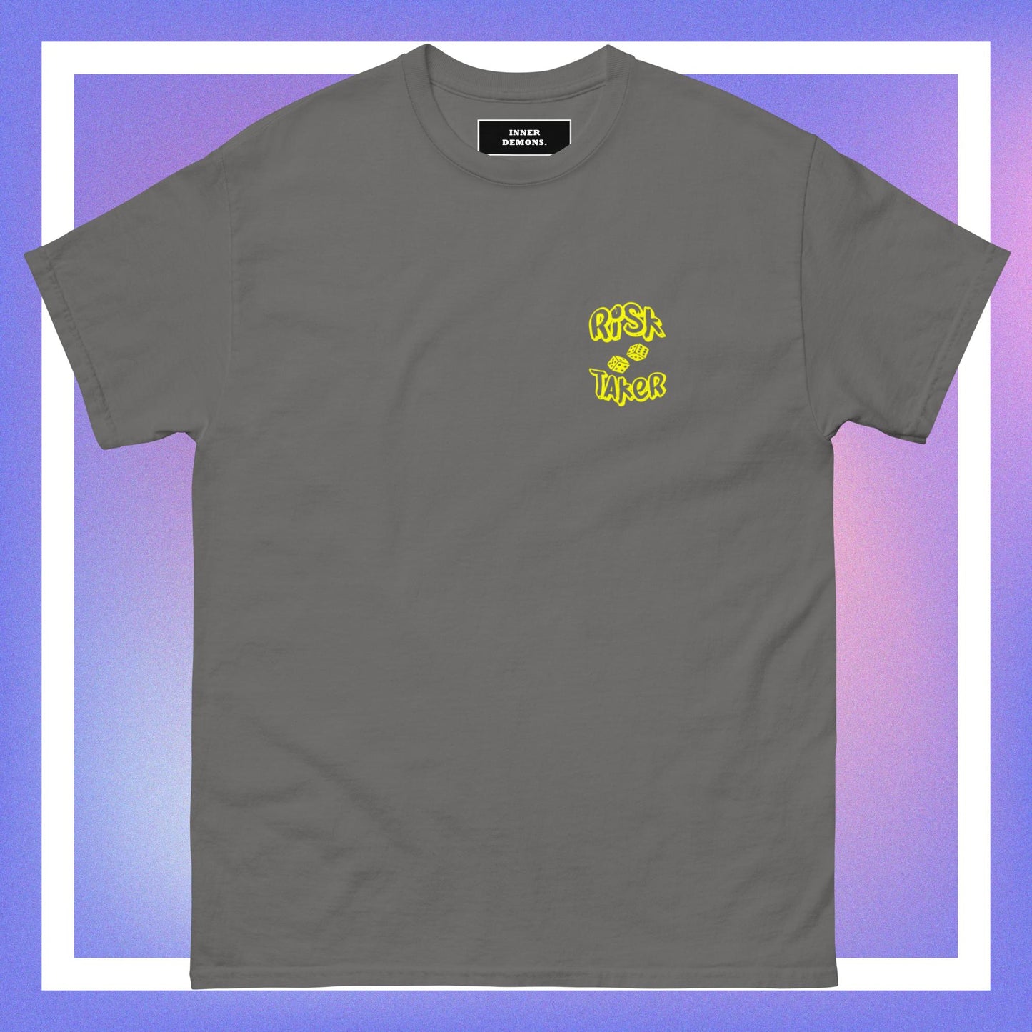 dice risk taker tee