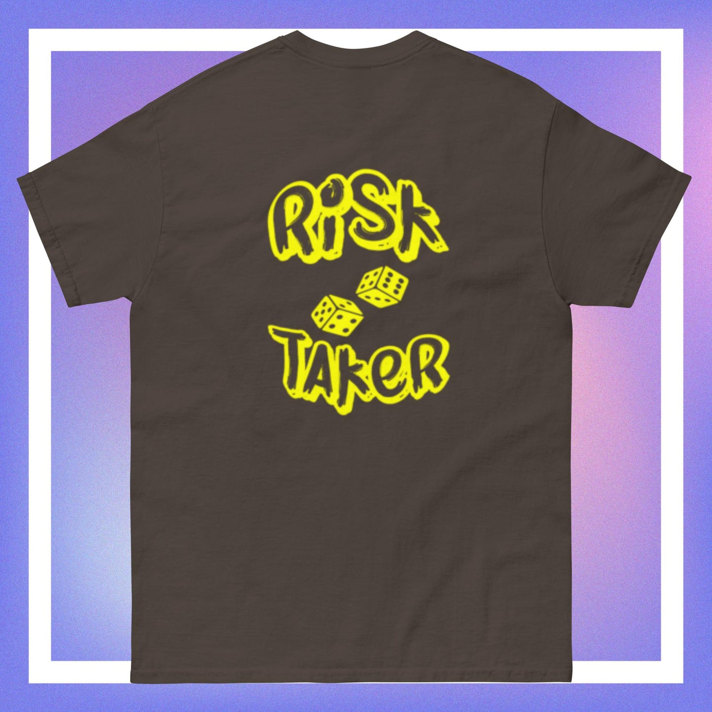 dice risk taker tee