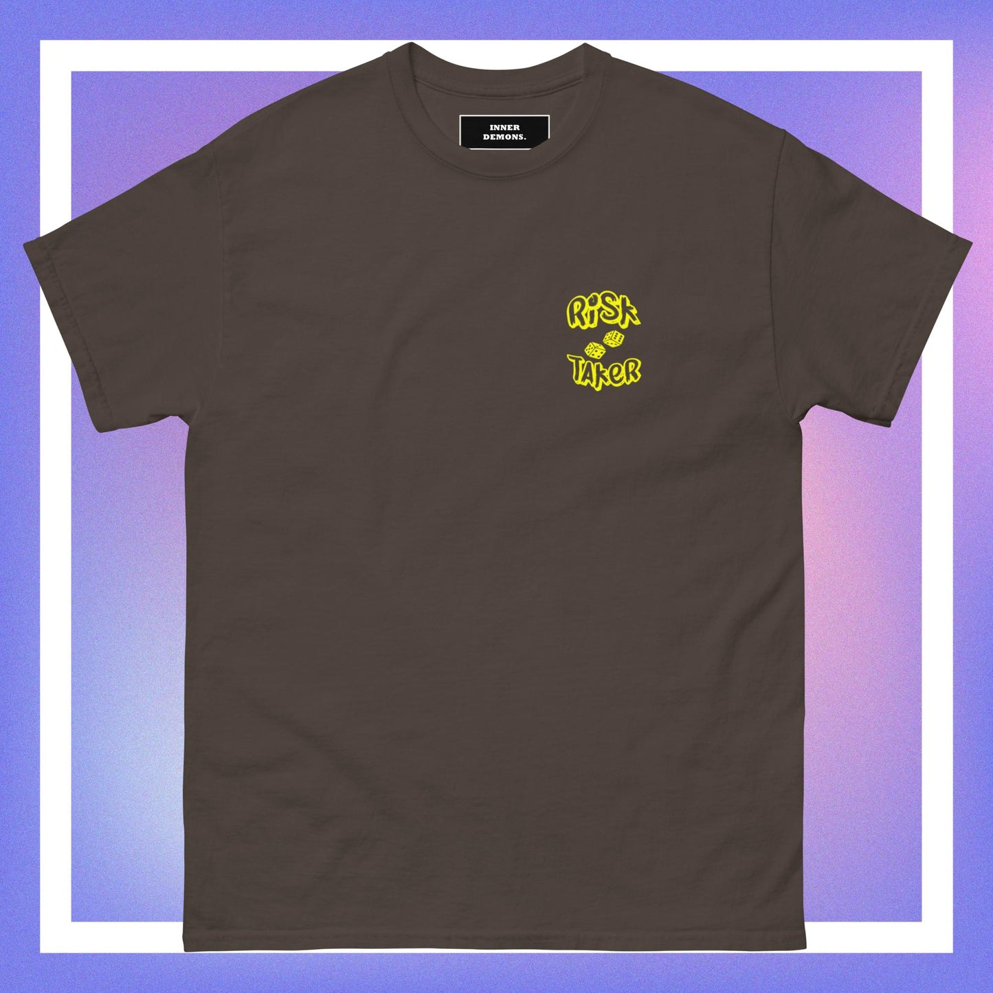 dice risk taker tee