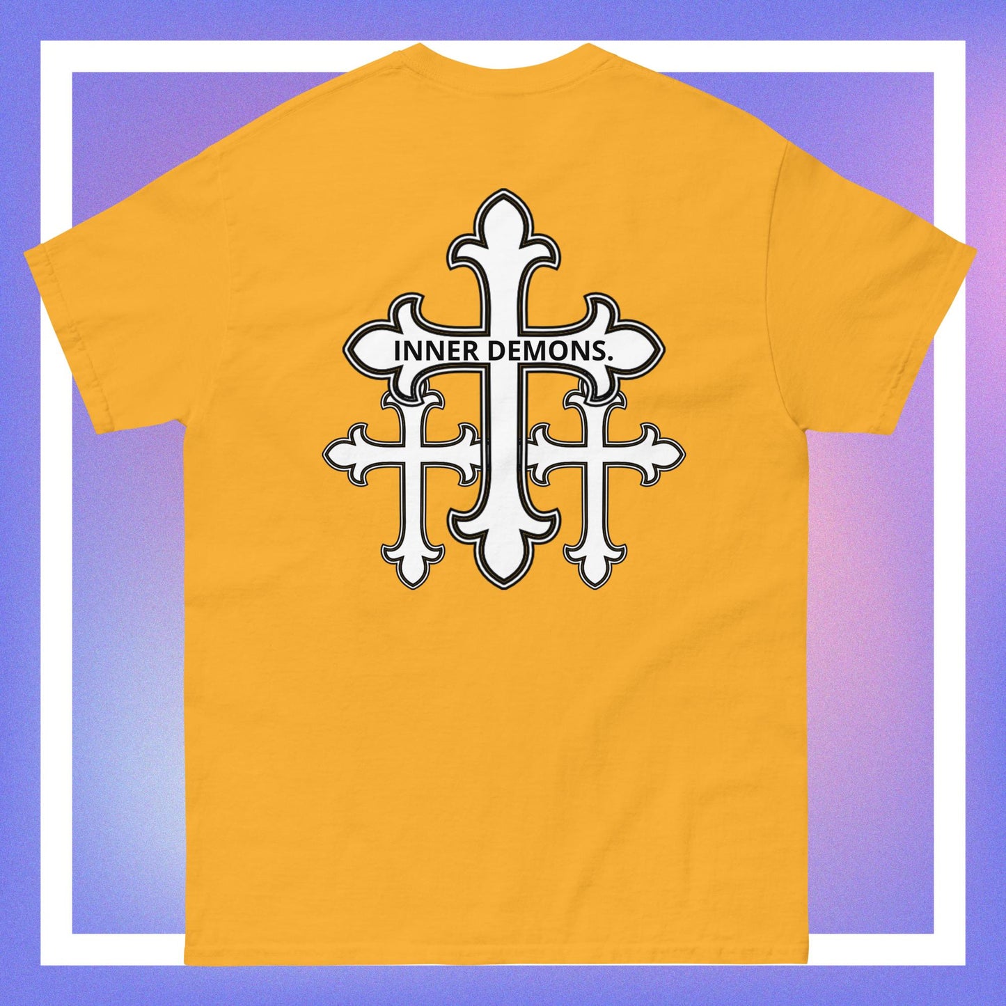 White Cross classic tee