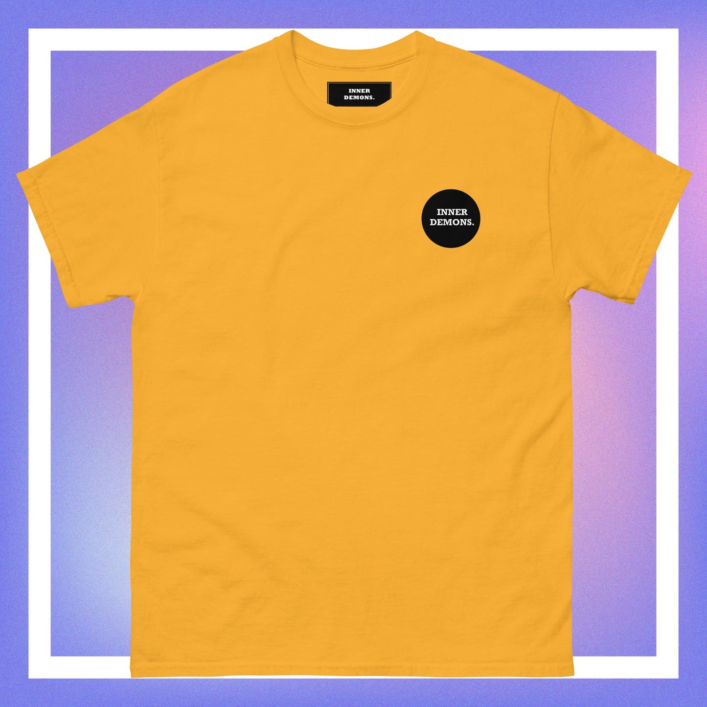 circle logo basic tee