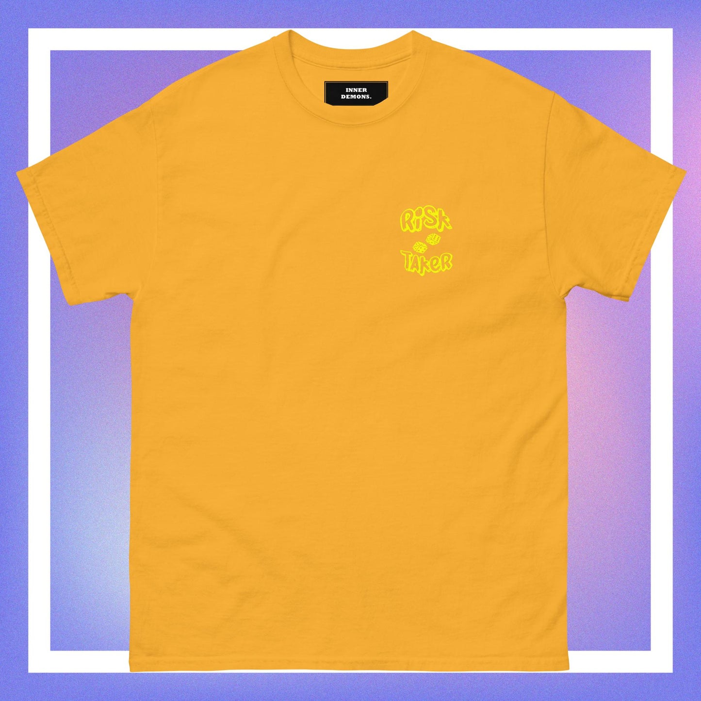 dice risk taker tee