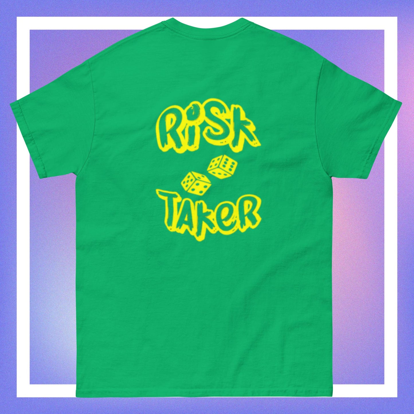 dice risk taker tee