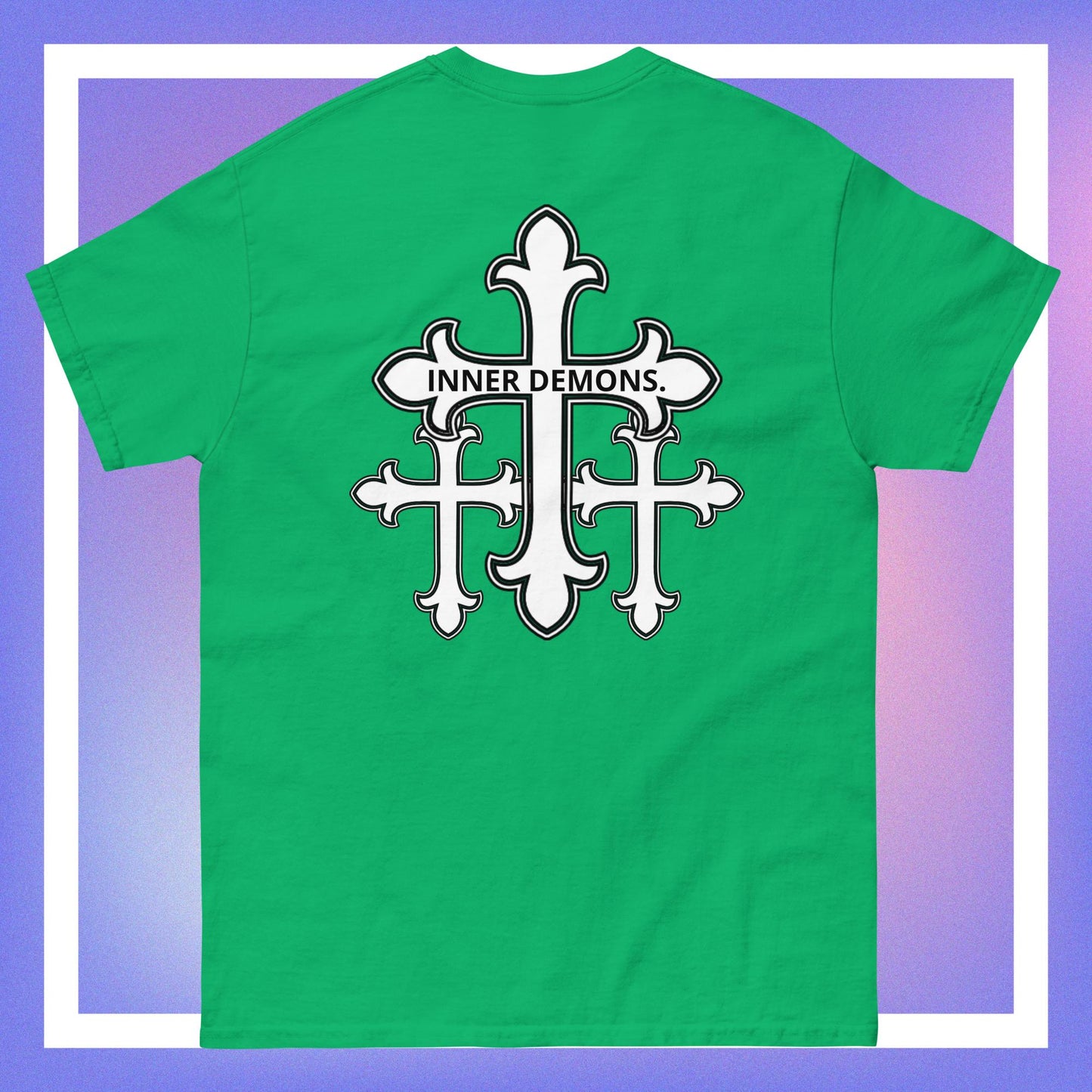 White Cross classic tee