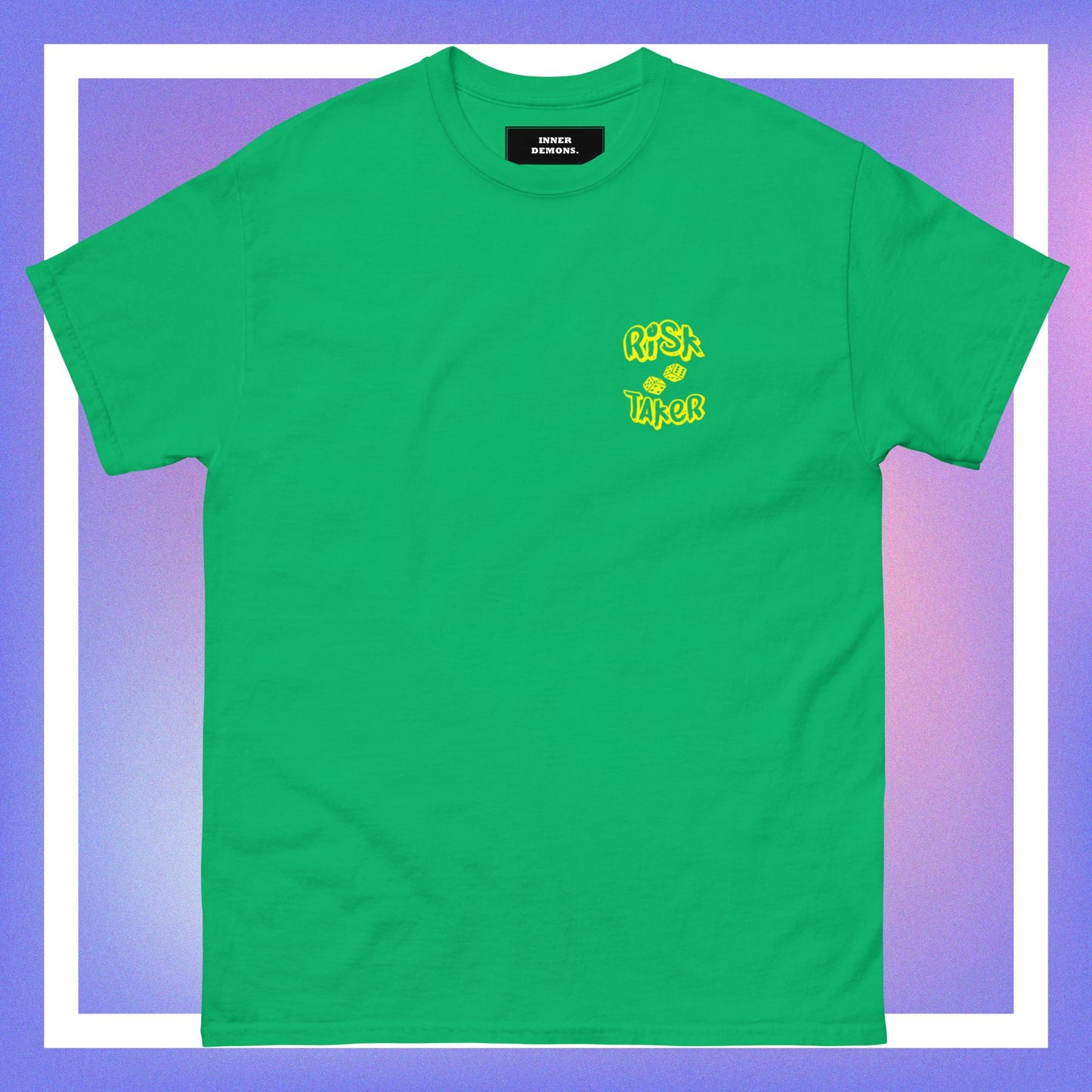 dice risk taker tee