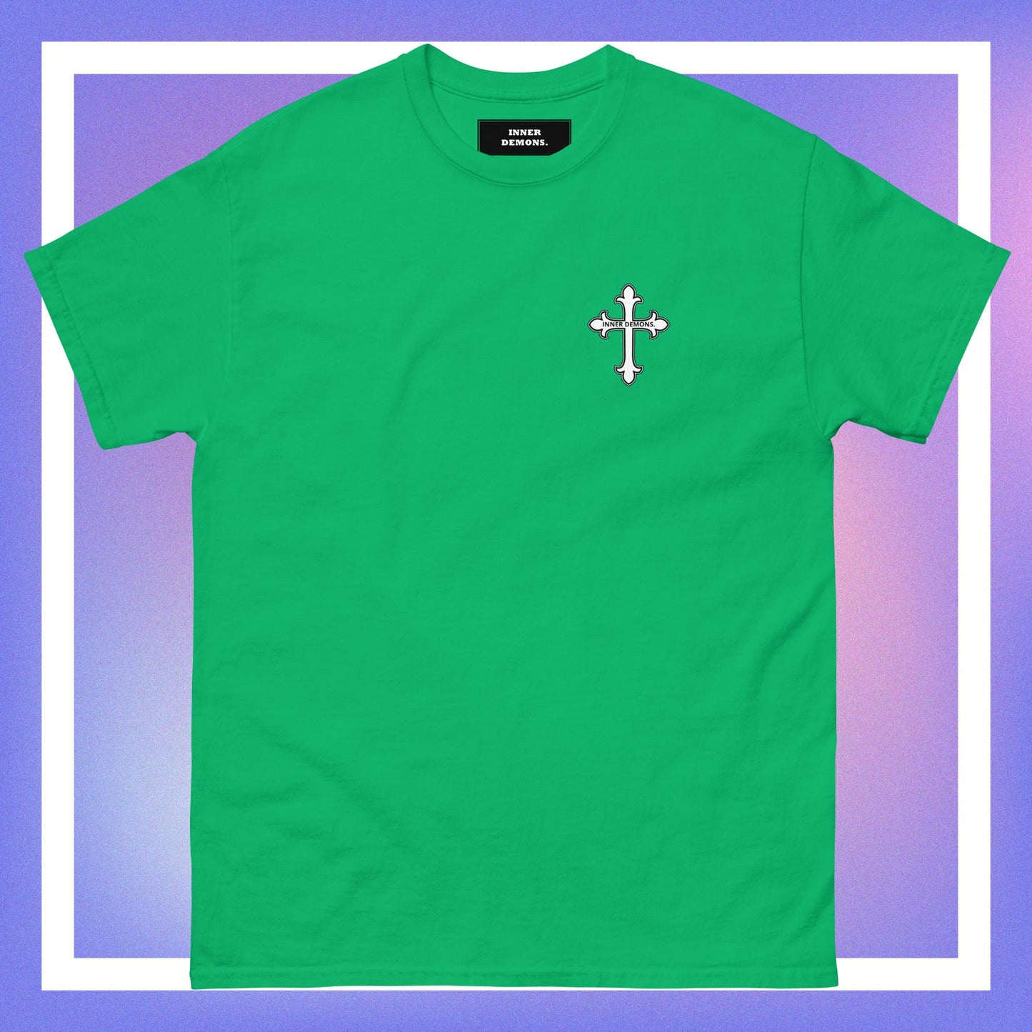 White Cross classic tee