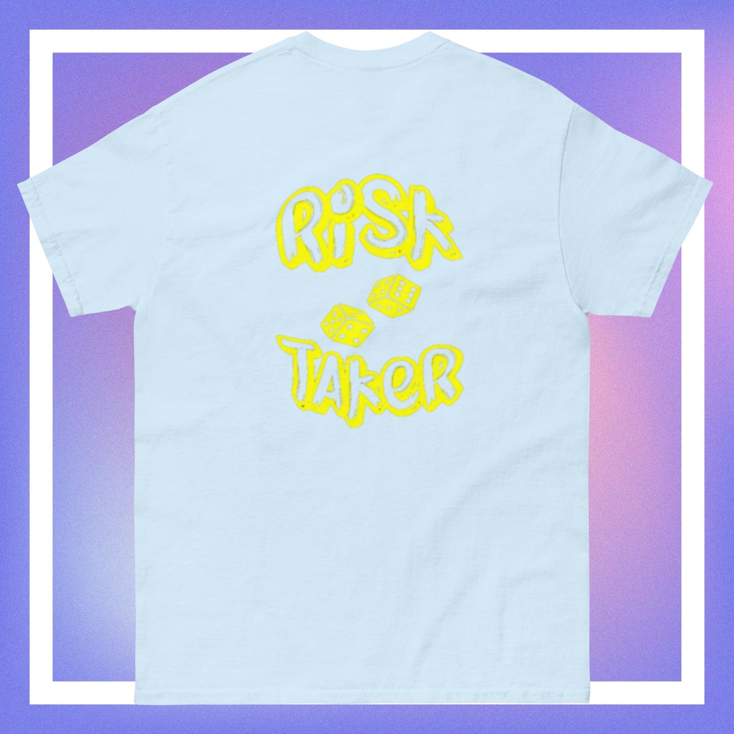 dice risk taker tee