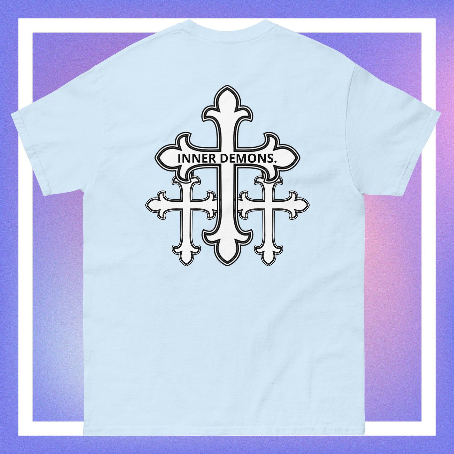 White Cross classic tee