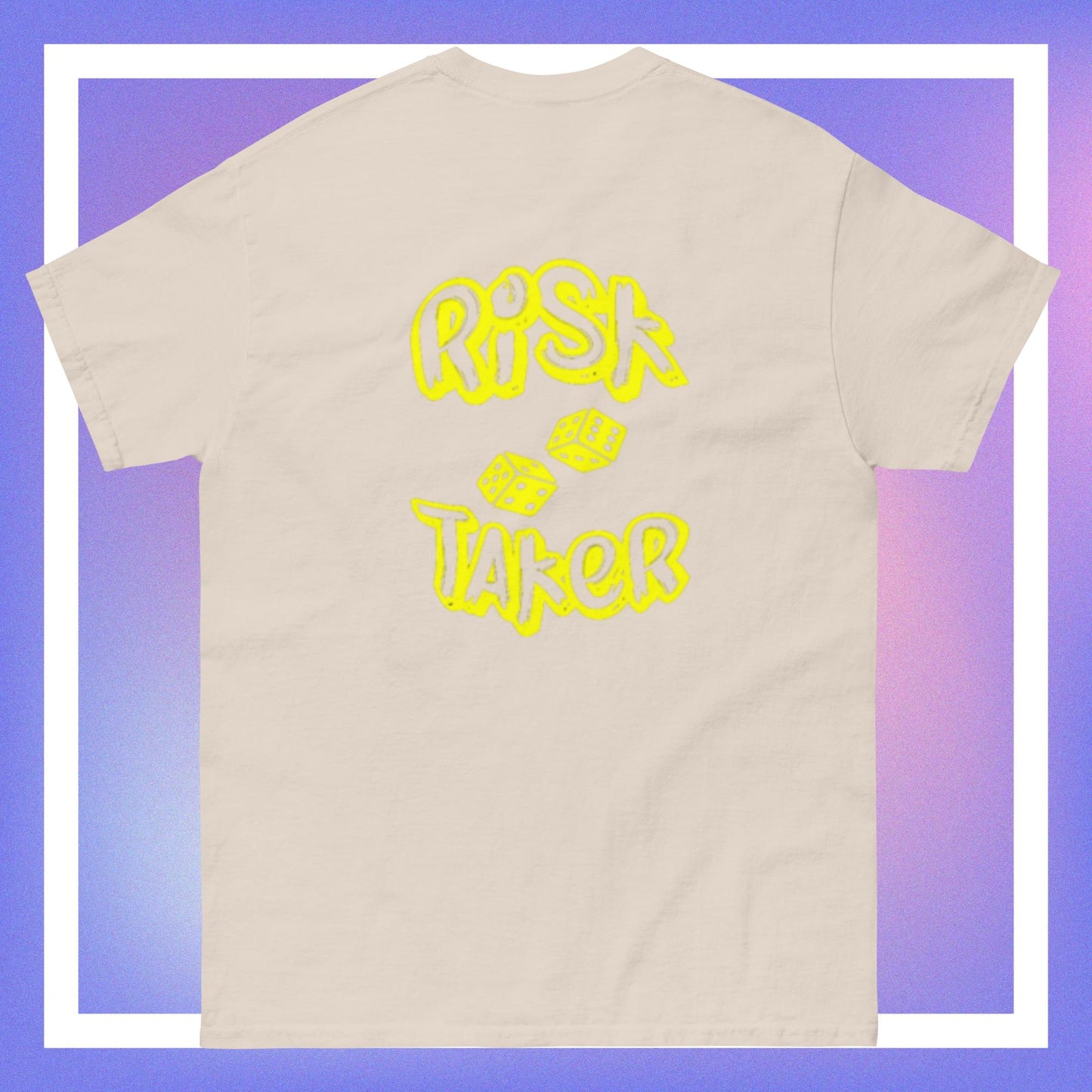 dice risk taker tee