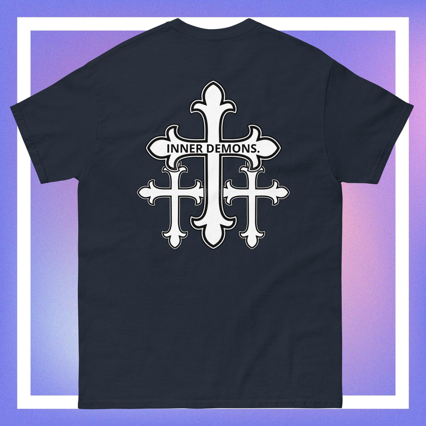 White Cross classic tee