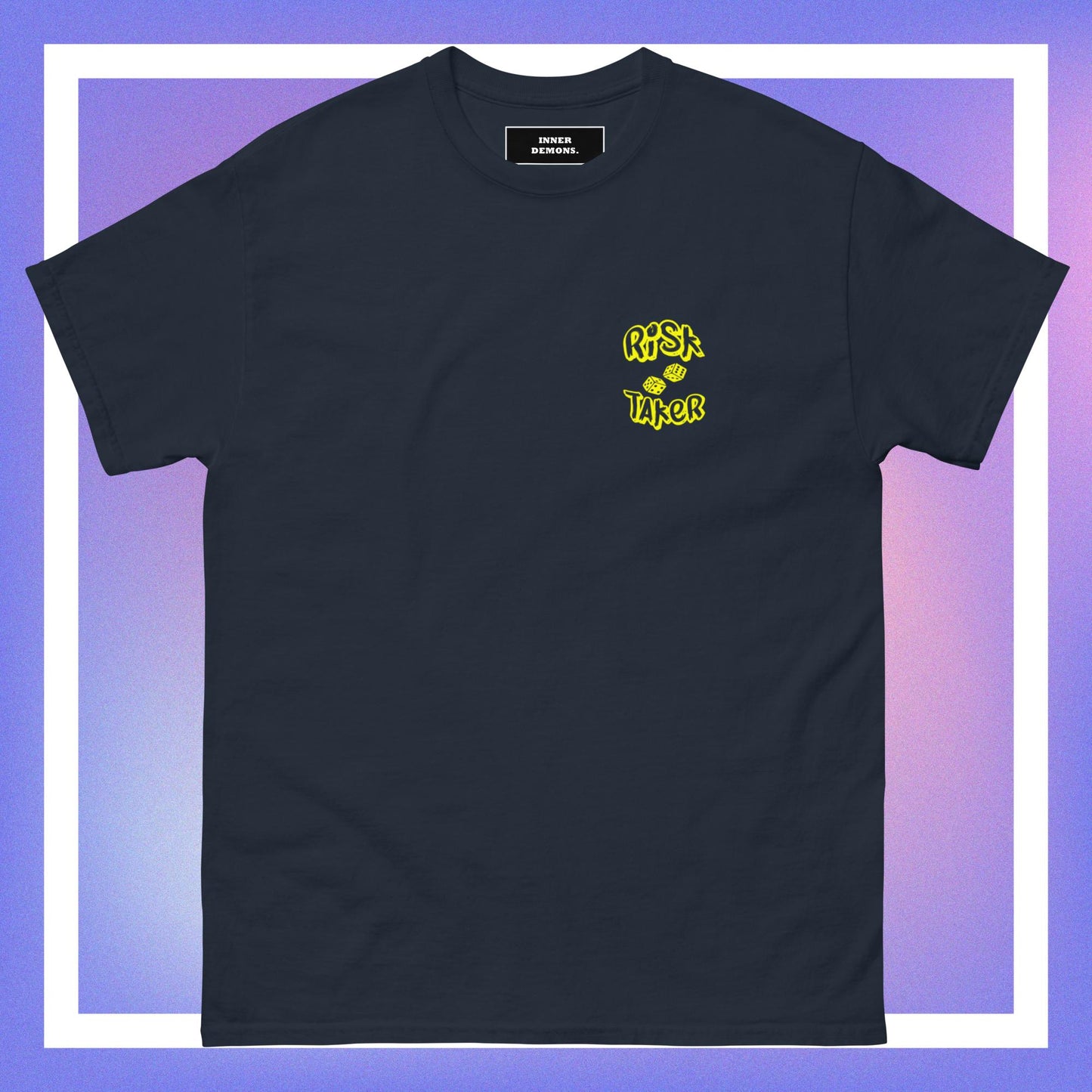 dice risk taker tee