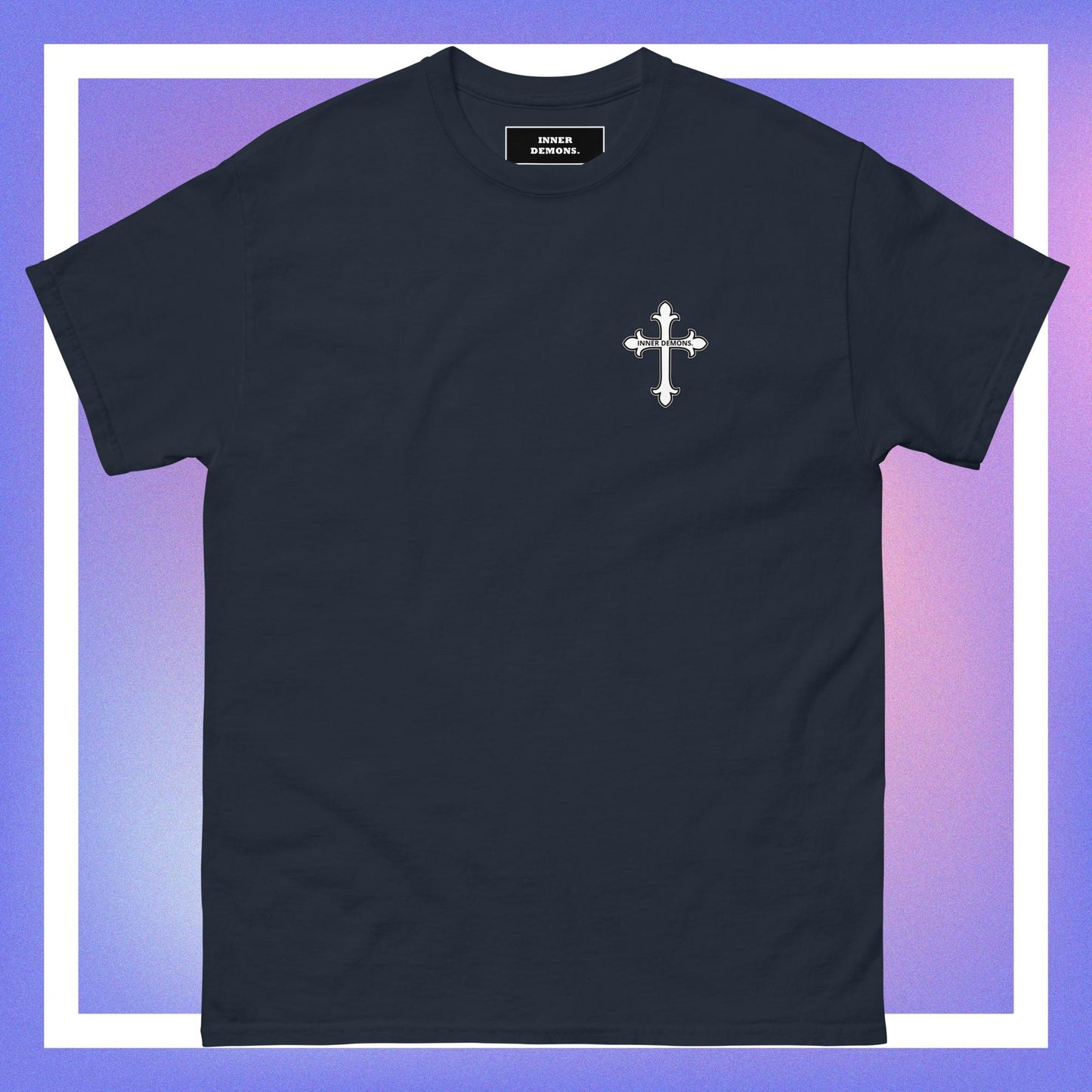 White Cross classic tee