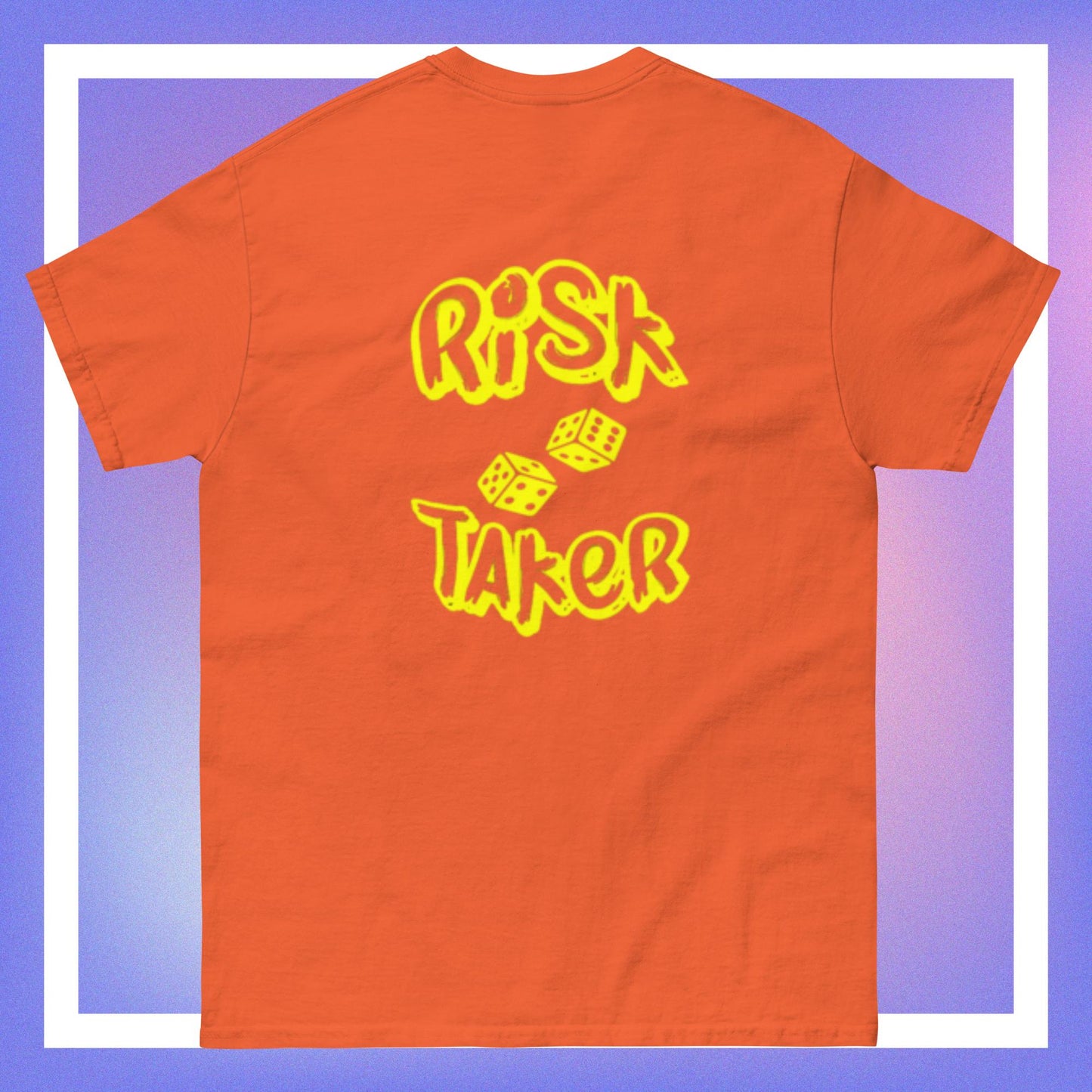 dice risk taker tee