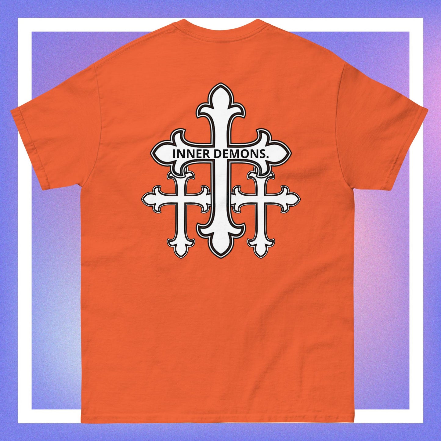 White Cross classic tee