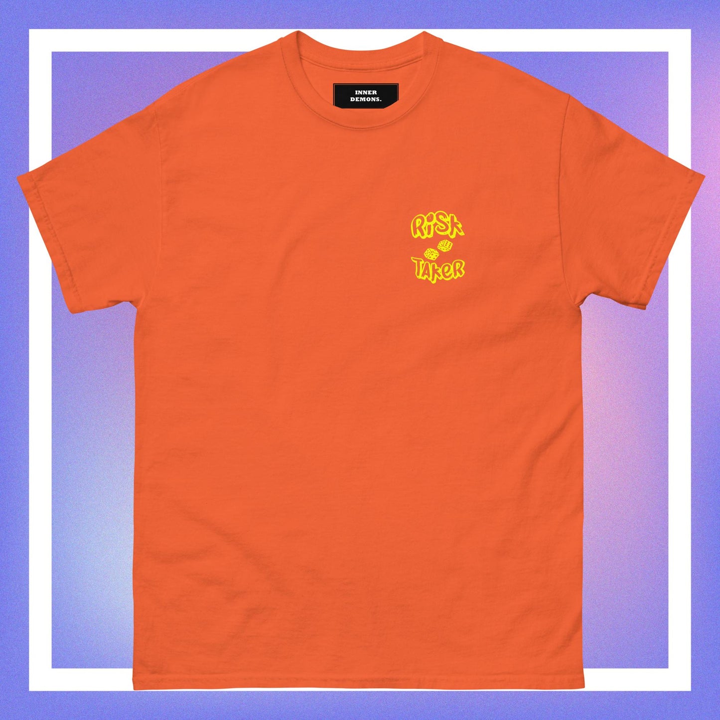 dice risk taker tee