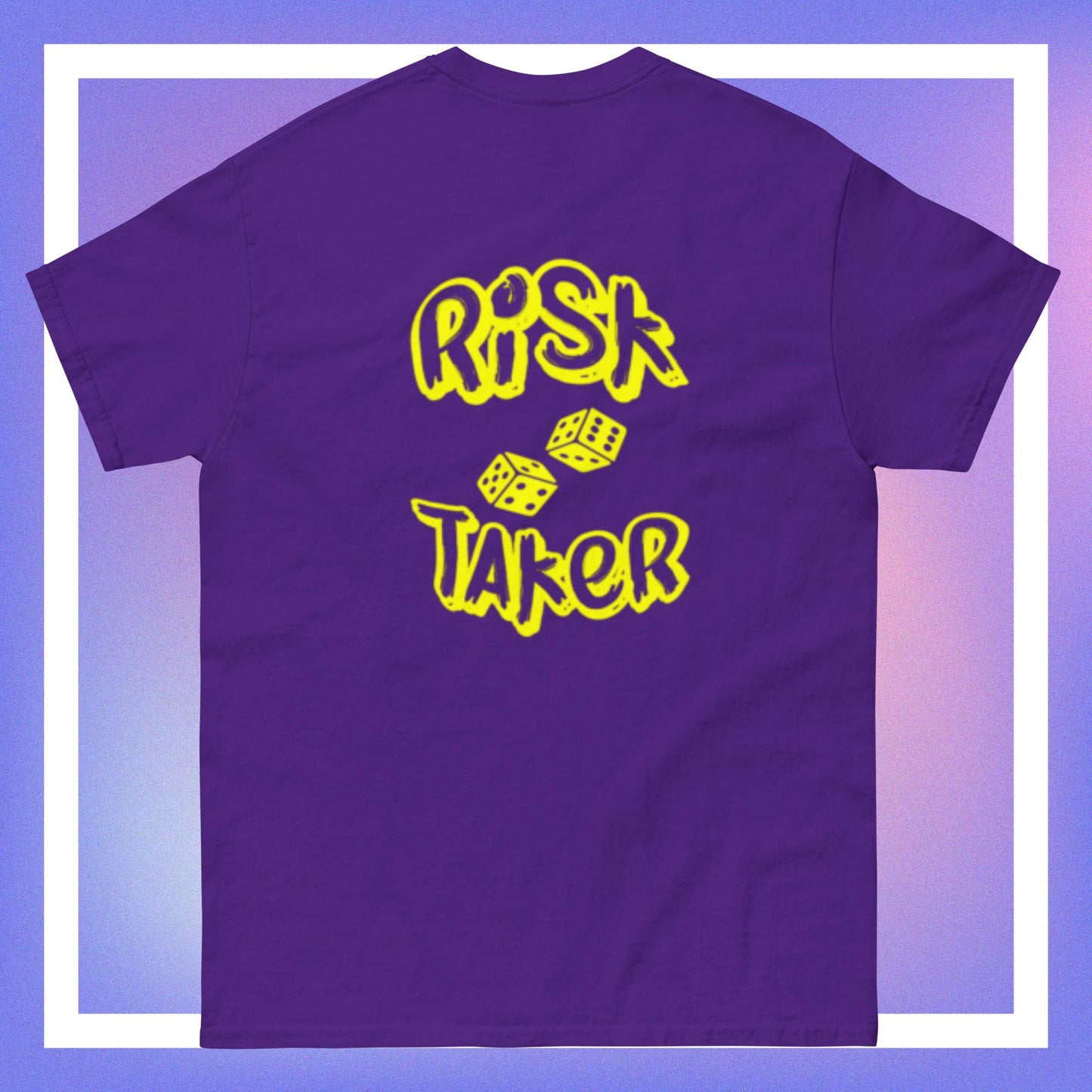 dice risk taker tee