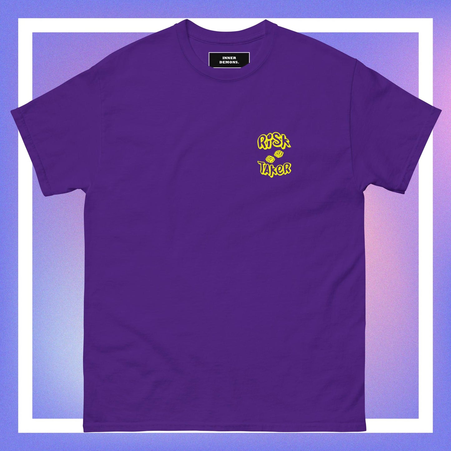 dice risk taker tee