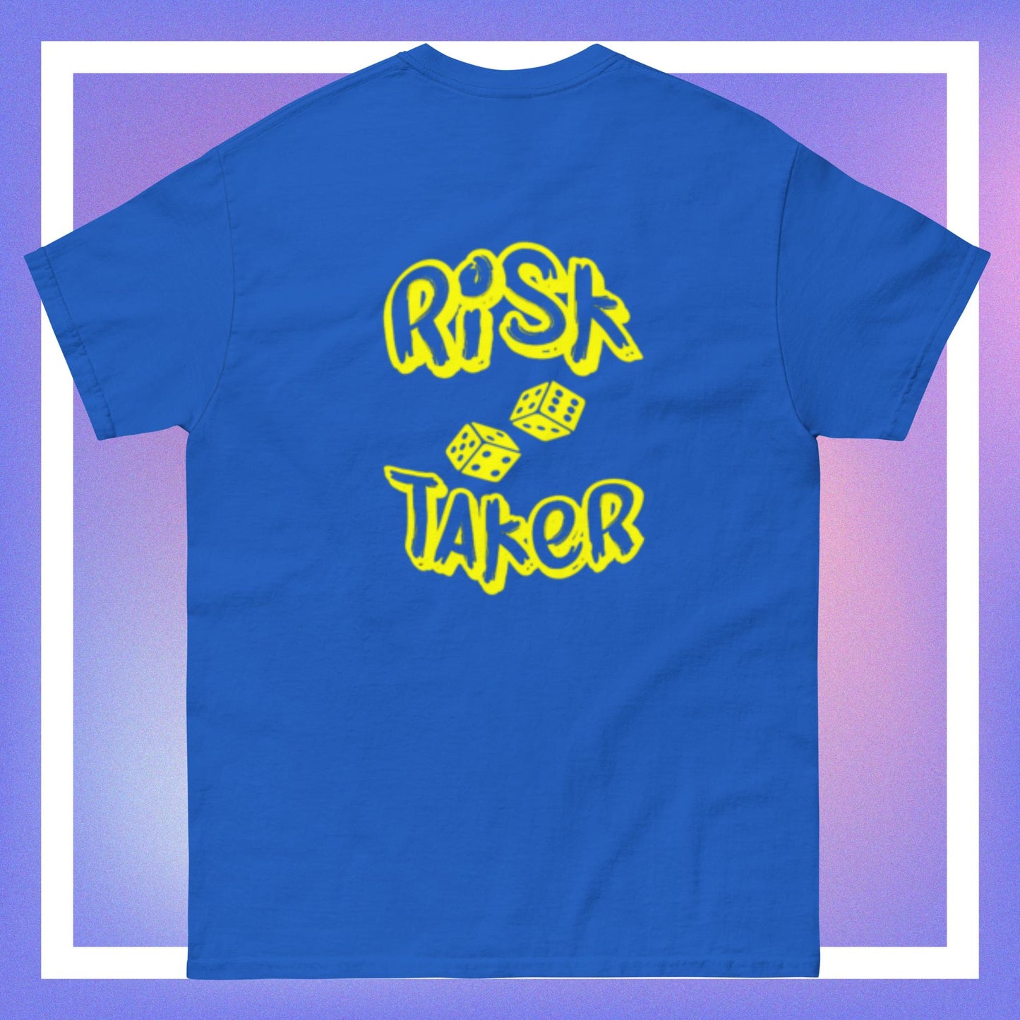 dice risk taker tee
