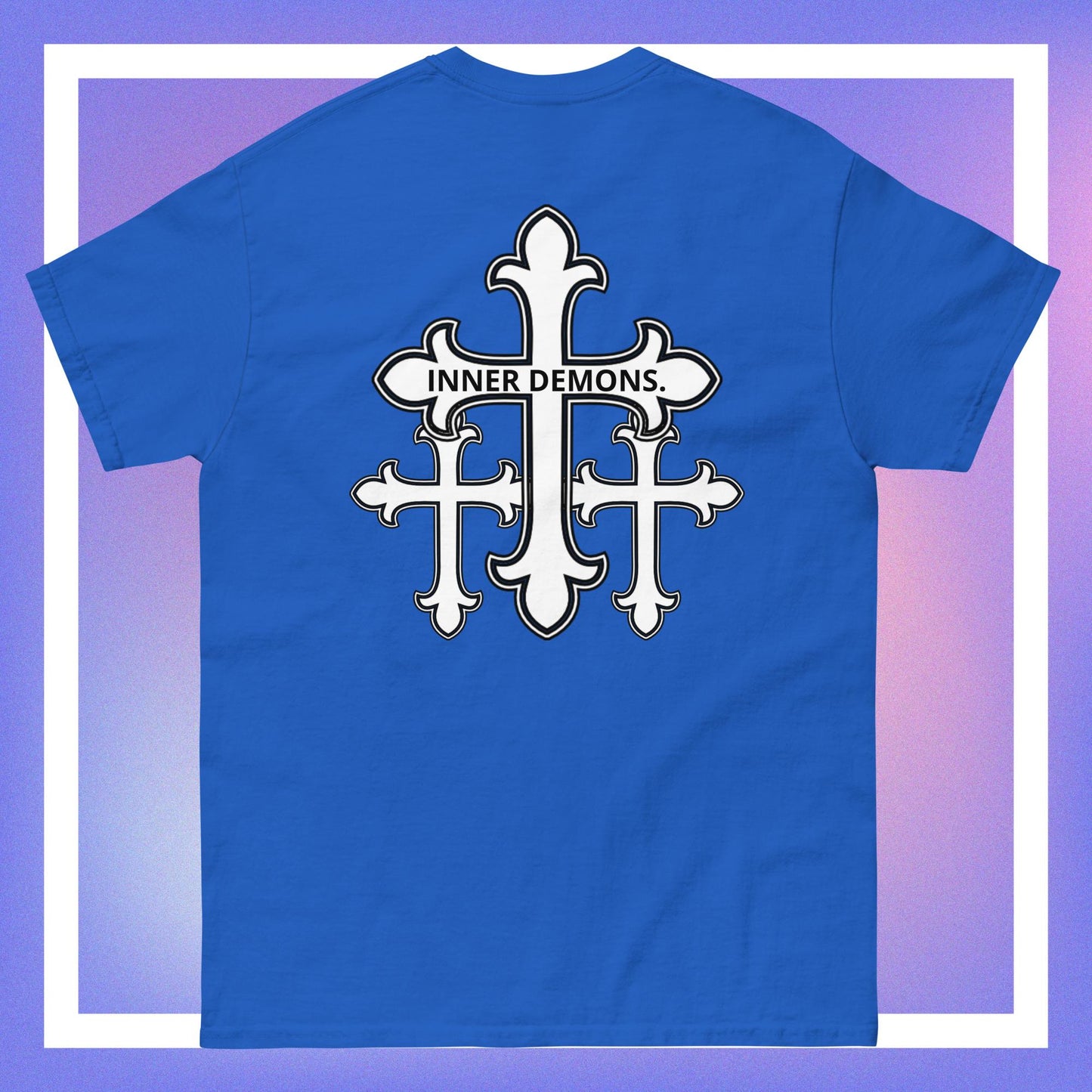 White Cross classic tee