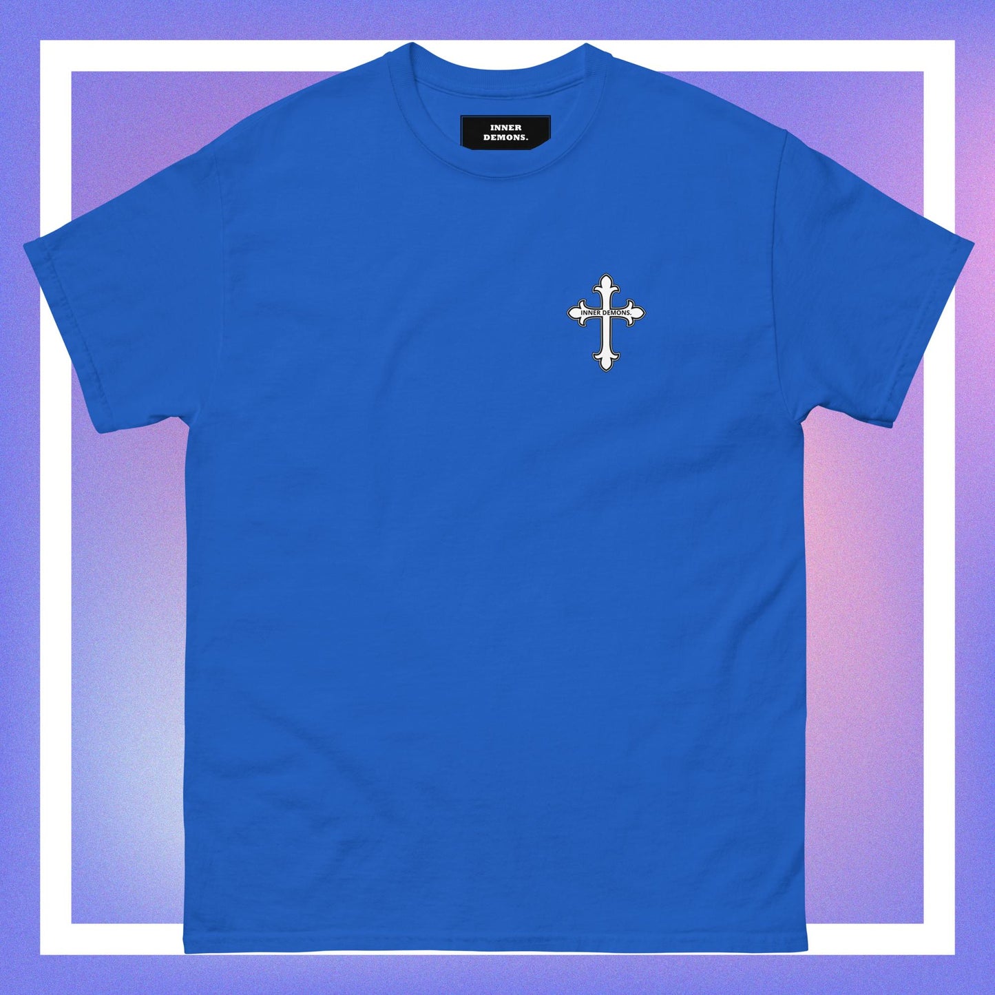White Cross classic tee